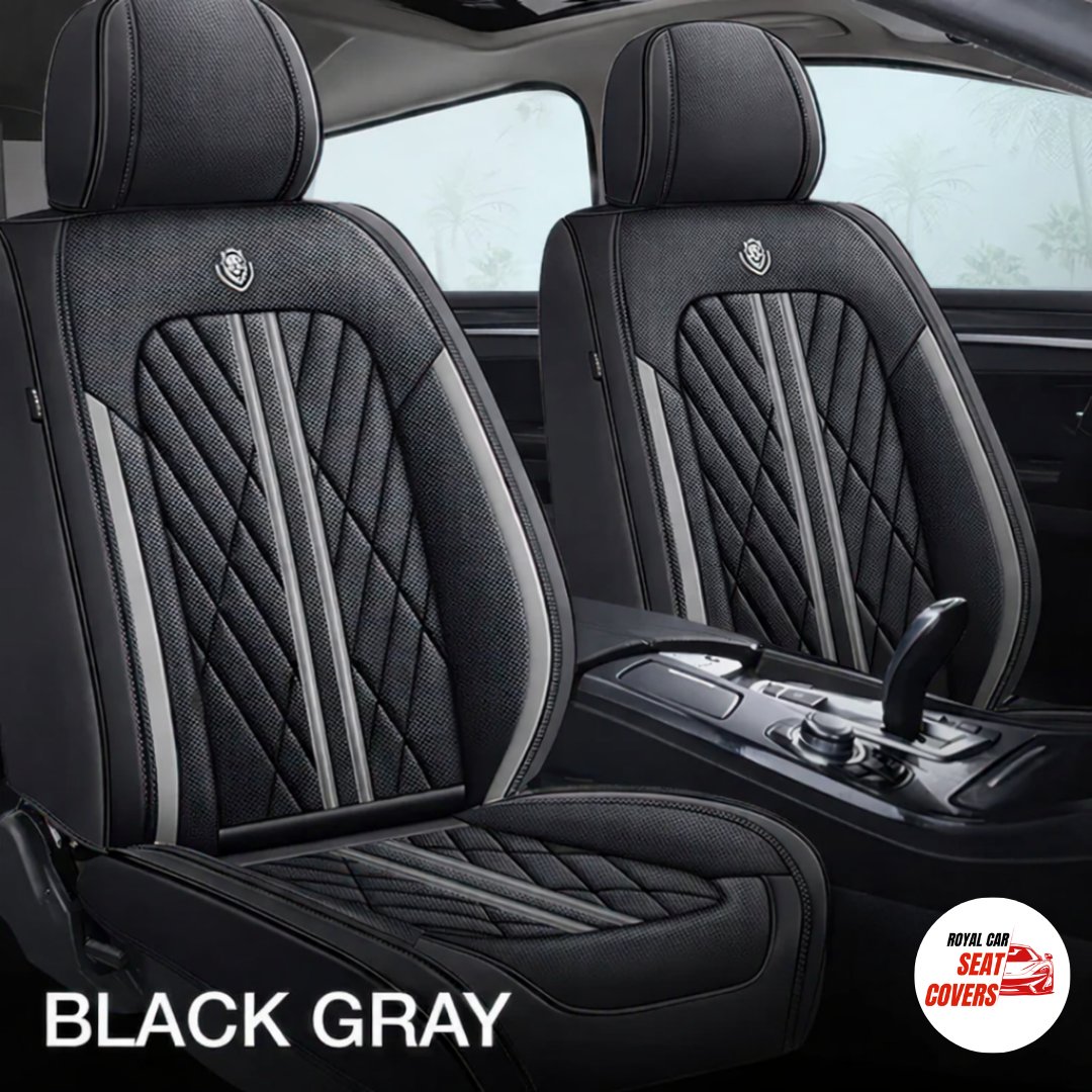 Black & Gray Car Seat Covers